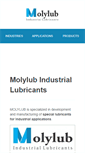 Mobile Screenshot of molylub.com